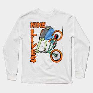 Nine Lives BMX Downhill Long Sleeve T-Shirt